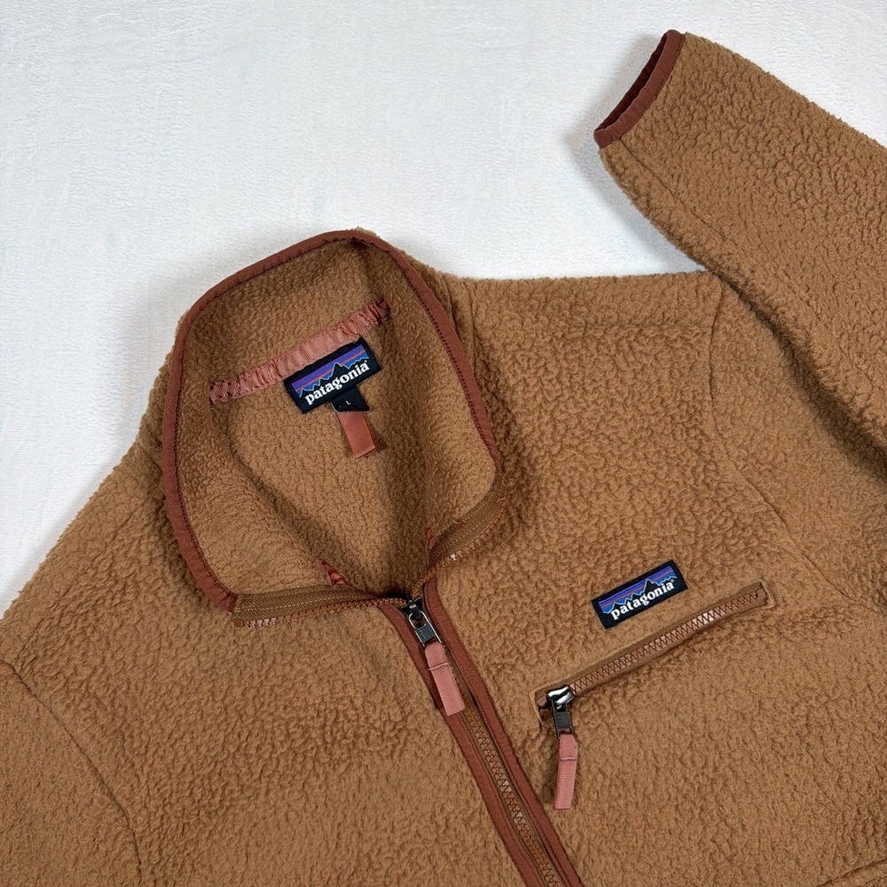Patagonia Brown Sherpa Fleece Jacket